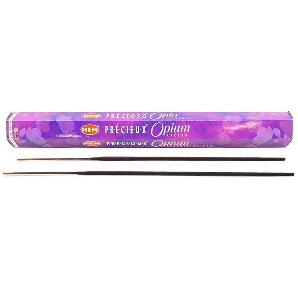 Incense sticks HEM Precious Opium 20 sticks, 23cm, burning time 45min