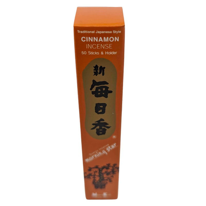 Morning Star Cinnamon, Zimt Nippon Kodo Räucherstäbchen, 50 Sticks, 12cm