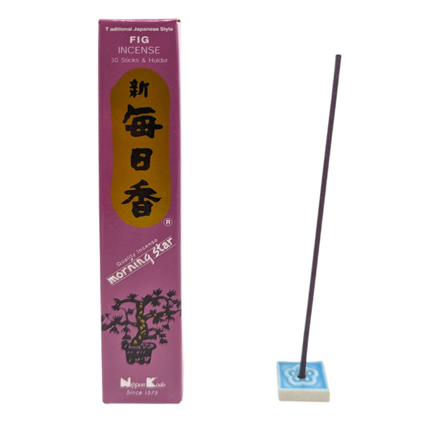 Morning Star Fig, Feige Nippon Kodo Räucherstäbchen, 50 Sticks, 12cm