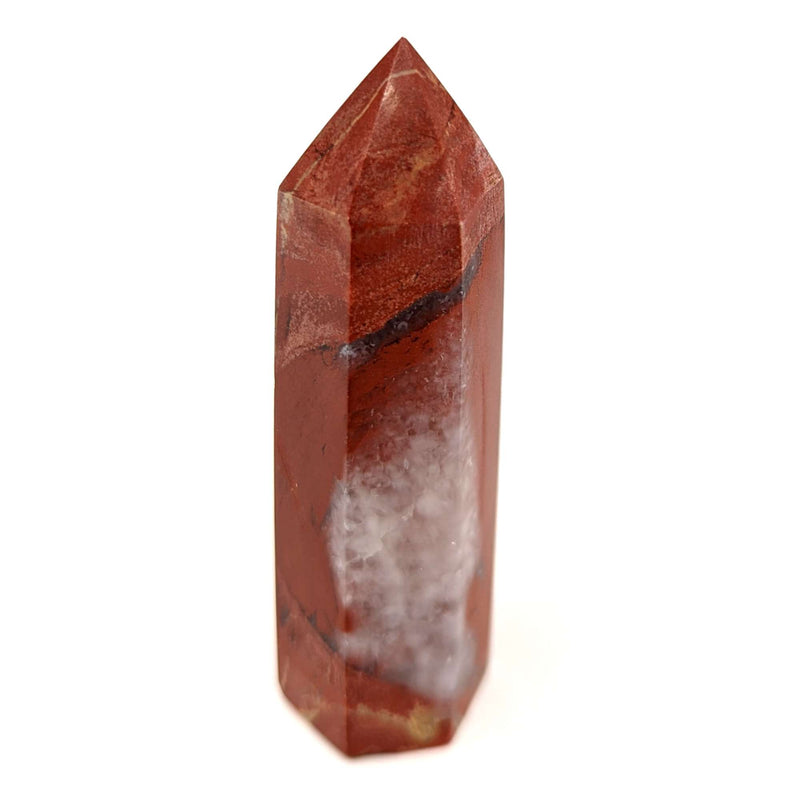 Roter Jaspis Edelstein-Obelisk (7cm)