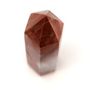 Roter Jaspis Edelstein-Obelisk (7cm)