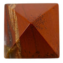 Roter Jaspis Edelstein-Pyramide (3 cm)