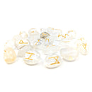 Runen Edelstein Set, Bergkristall