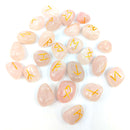 Runen Edelstein Set, Rosenquarz