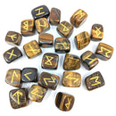 Runen Edelstein Set, Tigerauge