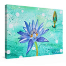 Energiebild: Blauer LotusZauber