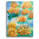 Energiebild: Gelber Seerosen-Teich