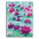 Energiebild: Rosa Seerosen-Teich