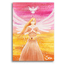 Engelbild: Betender FriedensEngel