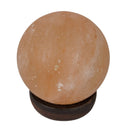 Steinlampe aus Salzkristall Kugel-Form mit USB-Anschluss & wechselnde Farben