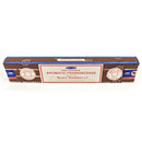 Satya Nag Champa Aromatic Frankincense, Weihrauch Räucherstäbchen, 12 Sticks, 20cm, Brenndauer 45min