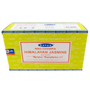 Satya Nag Champa Himalayan Jasmine Räucherstäbchen, 12 Sticks, 20cm, Brenndauer 45min
