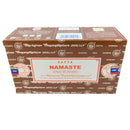 Satya Namaste Räucherstäbchen, 12 Sticks, 20cm, Brenndauer 45min