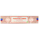 Satya Positive Vibes, Positive Stimmung Räucherstäbchen, 12 Sticks, 20cm, Brenndauer 45min