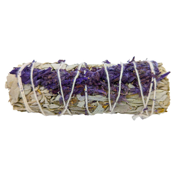 Smudge White Sage &amp; Lavender, White Sage &amp; Lavender bundled 30g