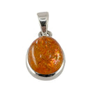 Sonnenstein Anhänger 925 Silber Fassung (1 cm)