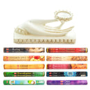 Räucherstäbchen Starter Set: 10 Düfte von HEM & Elegantem Halter