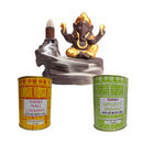 Räucherkegel Wasserfall Starter Set: Goloka - Nag Champa & Jasmine