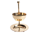 Weihrauch-Brenner aus Messing, Höhenverstellbar, Siebgefäß
