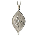 Sternentor-Amulett "Frequenzerhöhung" Anhänger silberfarben