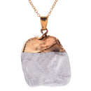 Angel Aura weiß, Anhänger für Halskette, geschliffen (3,5x3,5cm)