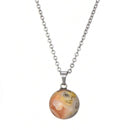 Acht Kugel Anhänger für Halskette (14 x 14 mm)