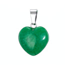 Aventurin Herz Anhänger für Halskette(1,6 cm)