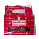 Satya Dragon's Blood, Drachenblut Backflow Räucherkegel, 24 Kegel, Brennzeit 20min