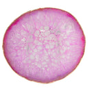 aqasha® Achat rosa - Energiescheibe Liebe & Dualseele, Seelenpartner (12 cm)