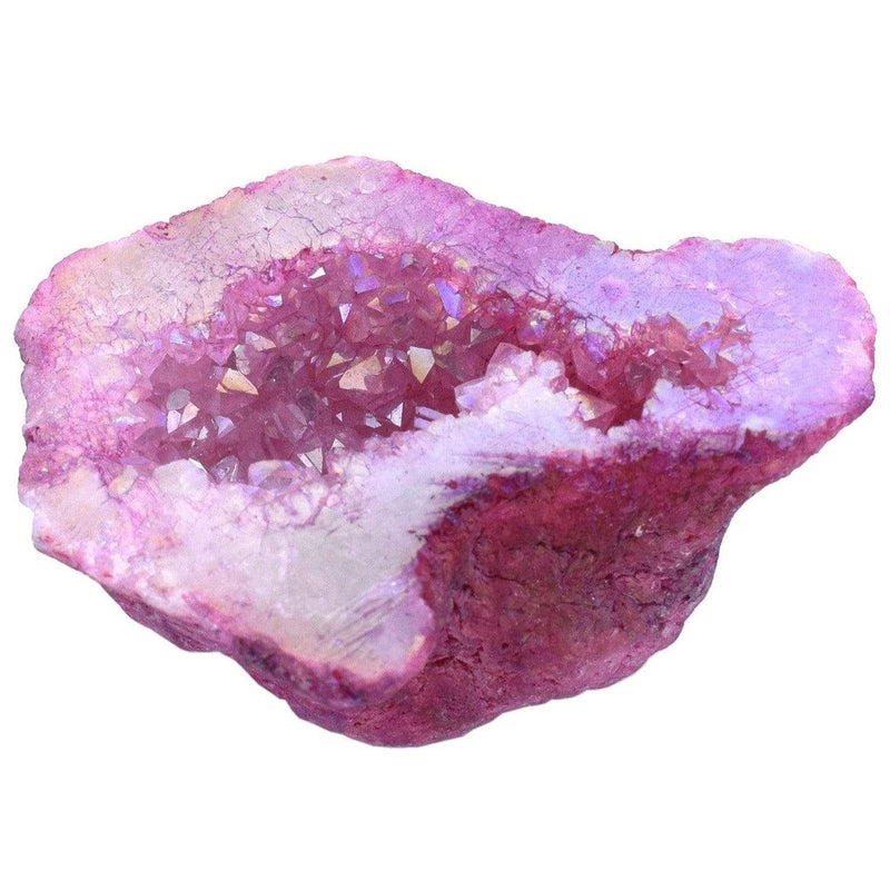 aqasha® Achat rosa - Geode (4x5x4 cm)