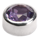 aqasha® Anhänger Amethyst - Halskette - facettiert (1,2x1,2 cm)
