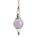 aqasha® Edelstein Amethyst - Pendel (4x2 cm)