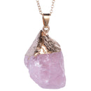 aqasha® Anhänger Angel Aura rosa - Anhänger für Halskette - geschliffen (3,5x3,5cm)