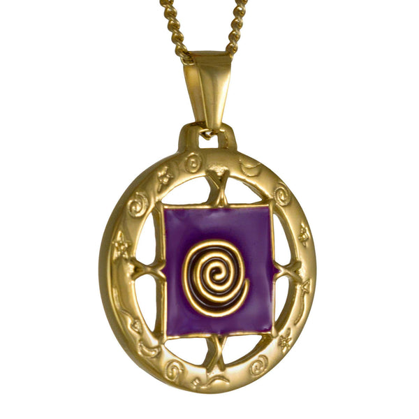 Vadim Tschenze Anhänger Anhänger - Amulett Heilige Schamanische Spirale gold