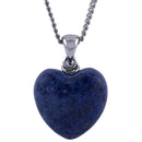 aqasha® Anhänger Anhänger Herz Dumortierit