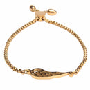 aqasha® Armband Armband Engelsflügel gold