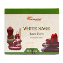 aqasha® Aromatika Backflow Räucherkegel - Weißer Salbei