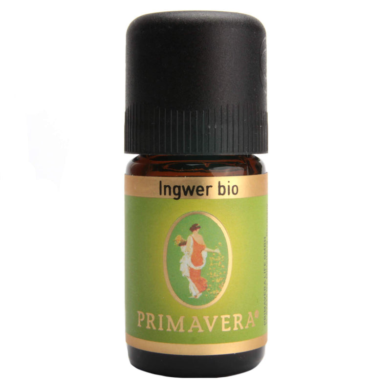 Primavera Ätherisches Öl Ätherisches Öl Primavera, Ingwer, 5ml, bio