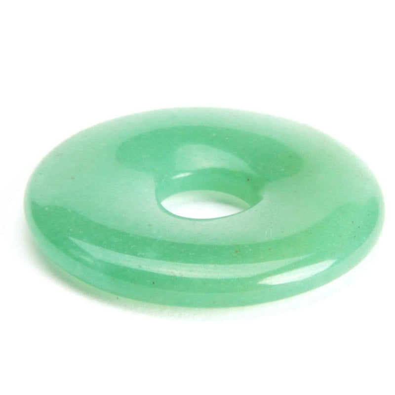 aqasha® Anhänger Aventurin - Donut für Halskette (3x3 cm)
