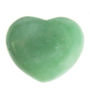 aqasha® Edelstein Aventurin - Taschenherz (4,5x3,9 cm)