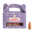Satya Räucherkegel Backflow Räucherkegel Satya, Lavendel, 24 Kegel, 3 cm, Brennzeit: ca. 20 min