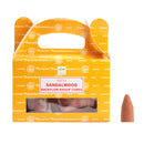 Satya Räucherkegel Backflow Räucherkegel Satya, Sandelholz, 24 Kegel, 3 cm, Brennzeit: ca. 20 min