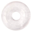 aqasha® Anhänger Bergkristall - Donut für Halskette (3x3 cm)