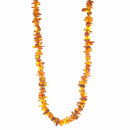 aqasha® Halskette Bernstein - Halskette - Splitter (65x1 cm)