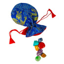 Beutel für Schmuck oder Edelsteine mit Bändel, verschiedene Farben