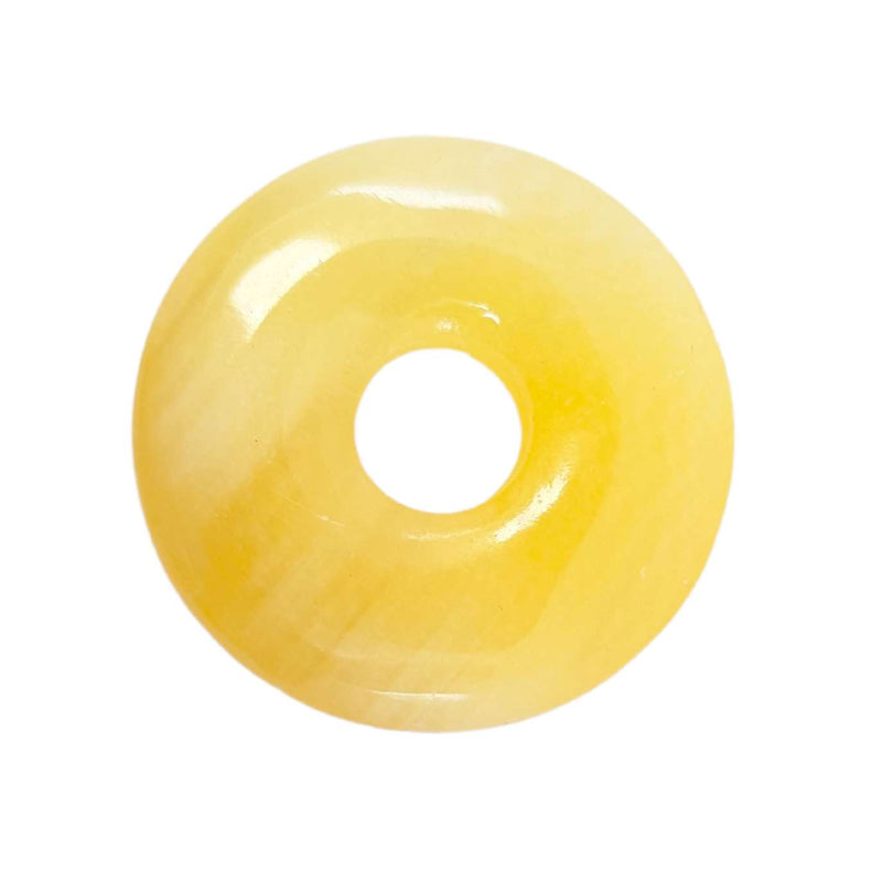 Zitronencalcit Donut (Ø 3cm)