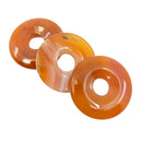 Carneol Donut, rot (Ø 3 cm)