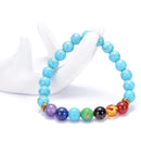 aqasha® Armband Chakra Armband "Halschakra"