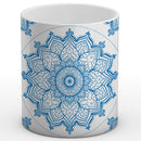 Linda Giese Kunstdruck Tasse / 325 ml Chakrabild: Halschakra - Kunstdruck