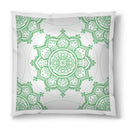 Linda Giese Kunstdruck Kissen / 40x40 cm Chakrabild: Herzchakra - Kunstdruck